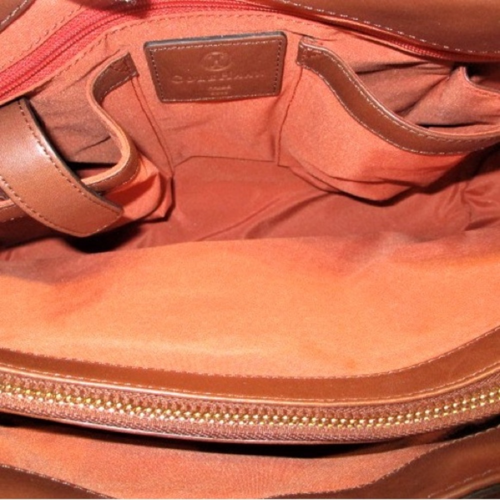 Cole haan page top cognac